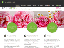 Tablet Screenshot of floristpro.co.uk